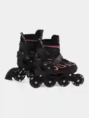 Розовый роликовые коньки детские раздвижные (33-40 размеры)