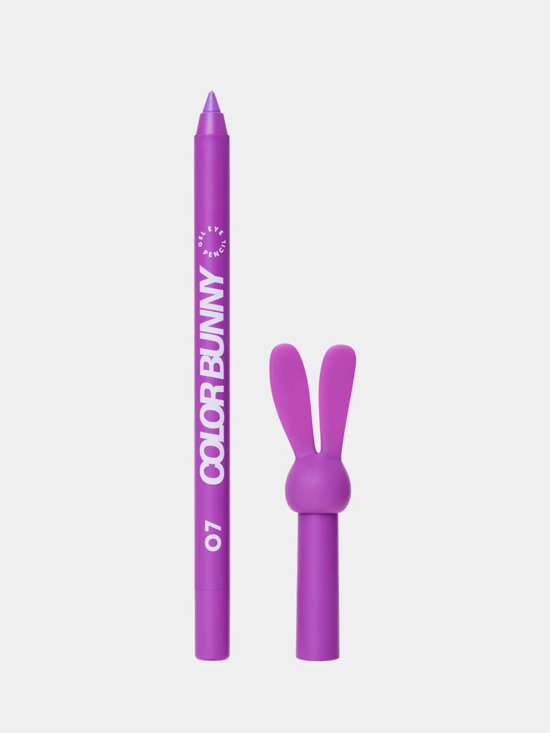 Карандаш для глаз Love Generation Color Bunny, гелевый, тон 07, фиолетовый, 1,3 г