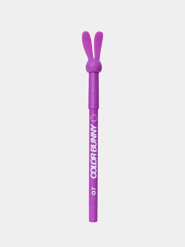 Карандаш для глаз Love Generation Color Bunny, гелевый, тон 07, фиолетовый, 1,3 г