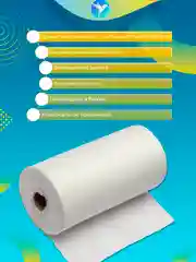 Одноразовые косметические салфетки, в рулоне, спанлейс, для уборки, 20 х 30 см