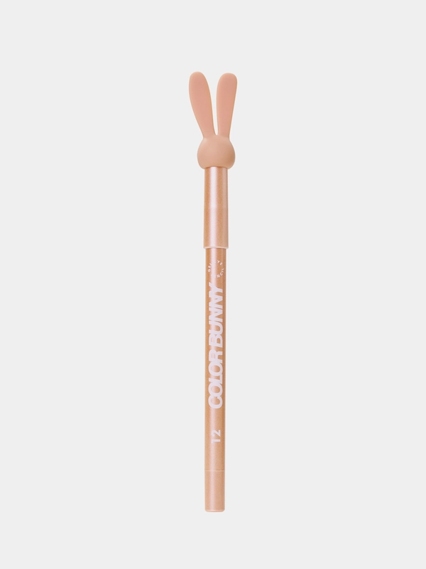 Карандаш для глаз Love Generation Color Bunny, гелевый, тон 12, розово-золотой, 1,3 г