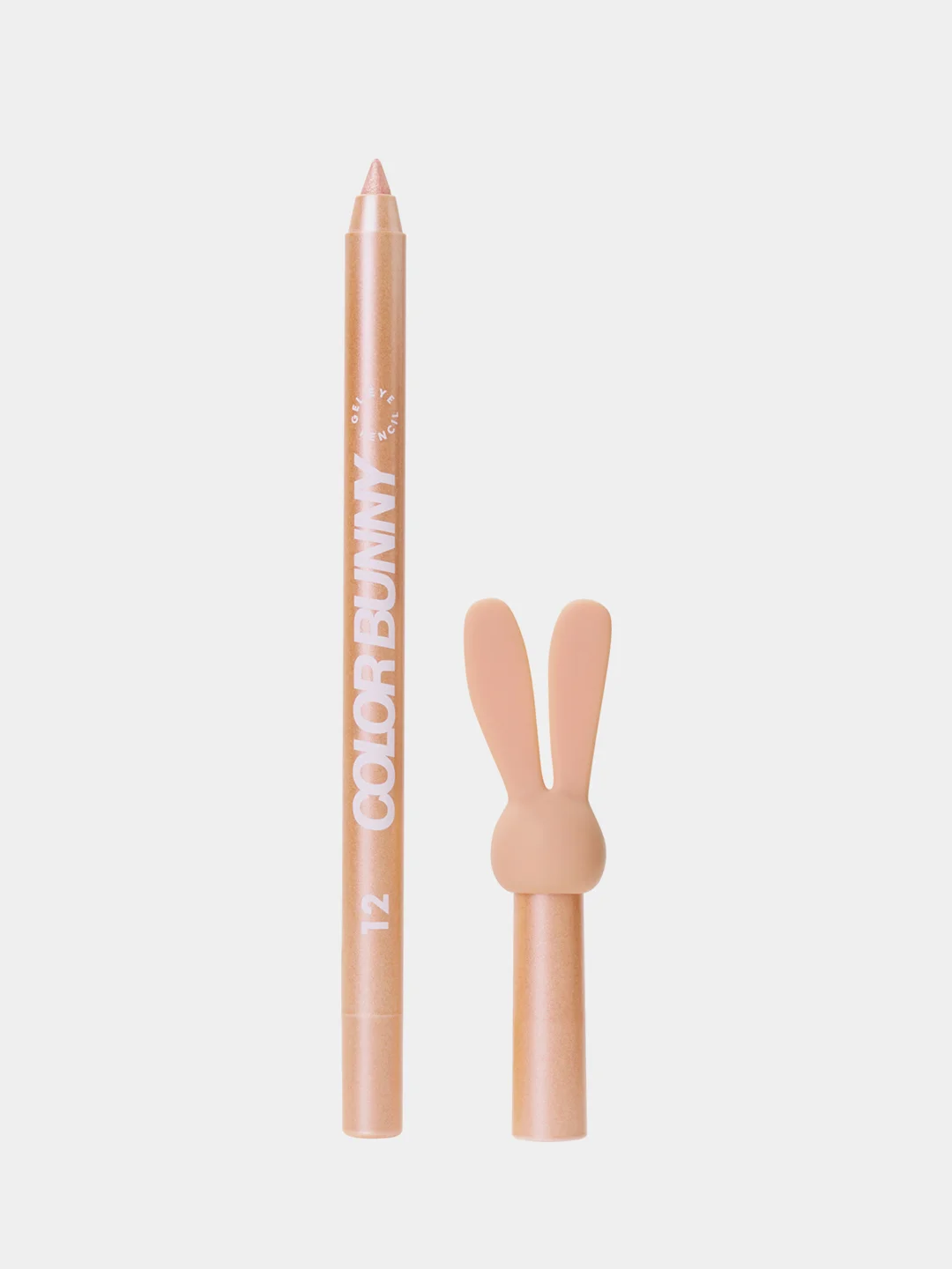 Карандаш для глаз Love Generation Color Bunny, гелевый, тон 12, розово-золотой, 1,3 г