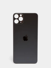 Задняя крышка iPhone 11 Pro Max цвет серый космос (черный)