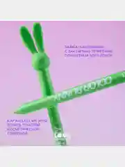 Карандаш для глаз Love Generation Color Bunny, гелевый, тон 03, зеленый, 1,3 г