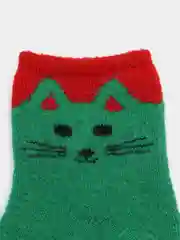 Черный носки детские, утепленные, с принтом