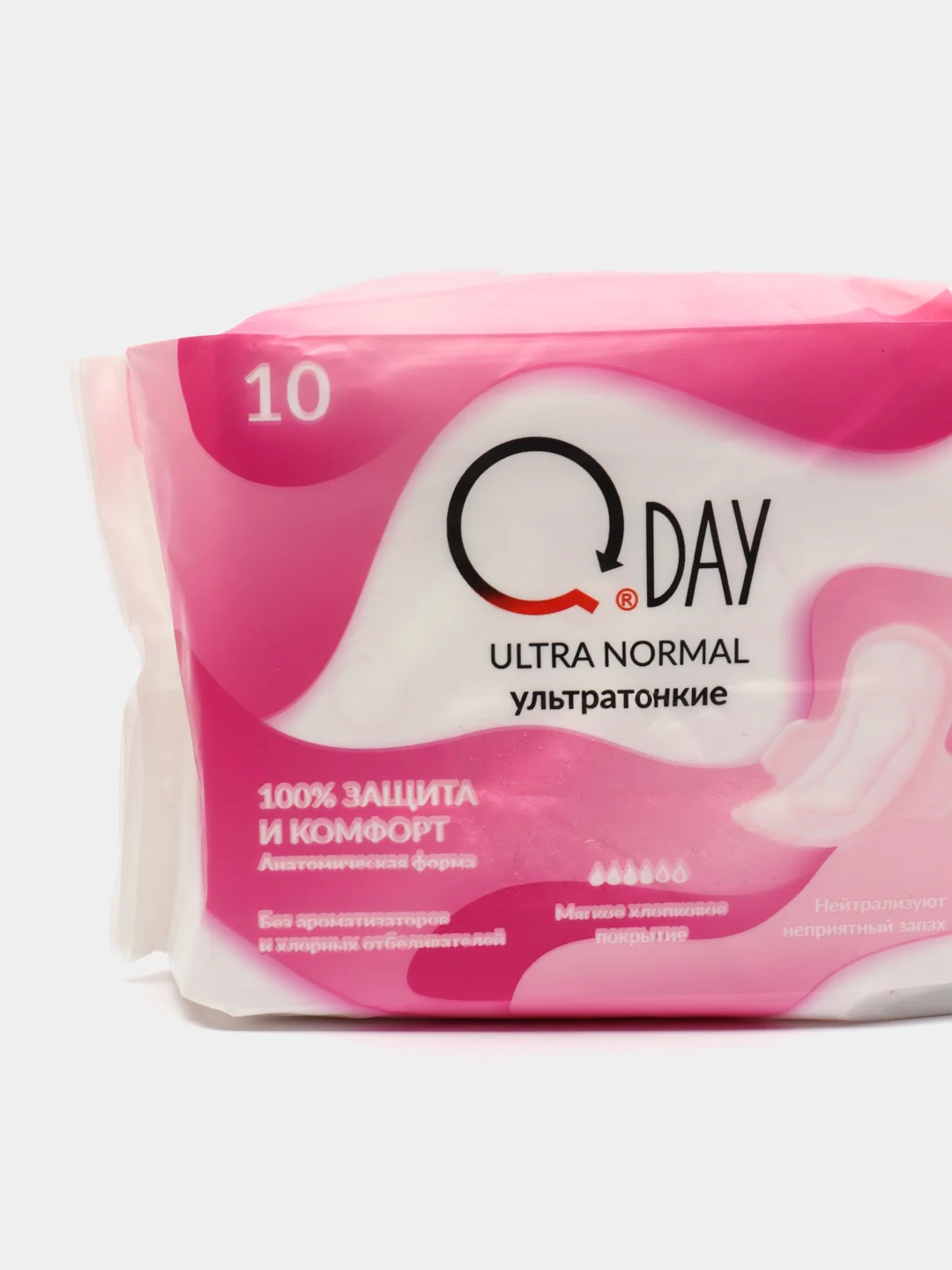 Прокладки ультратонкие женские Qday Ultra Normal 10 шт