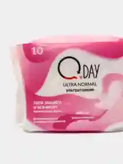 Прокладки ультратонкие женские Qday Ultra Normal 10 шт