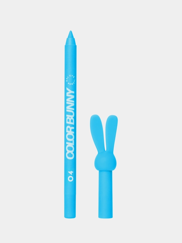 Карандаш для глаз Love Generation Color Bunny, гелевый, тон 04, голубой, 1,3 г