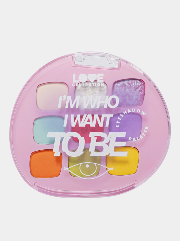 Палетка теней для век Love Generation "Im who I want to be", тон 01, 7,2 г