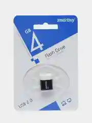 Синий флеш-накопитель 4 Gb SmartBuy LARA
