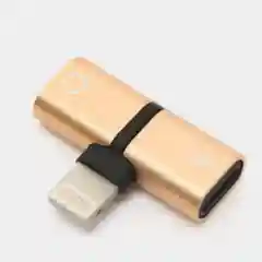 Разветвитель Lightning 2в1 зарядное устройство и разъем для наушников
