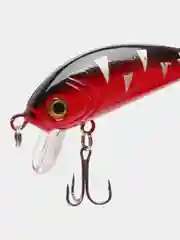 Красный воблер Pike 50мм 4,2г с Тройниками для Эффективной Ловли Хищника, Воблер рыболовный на щук