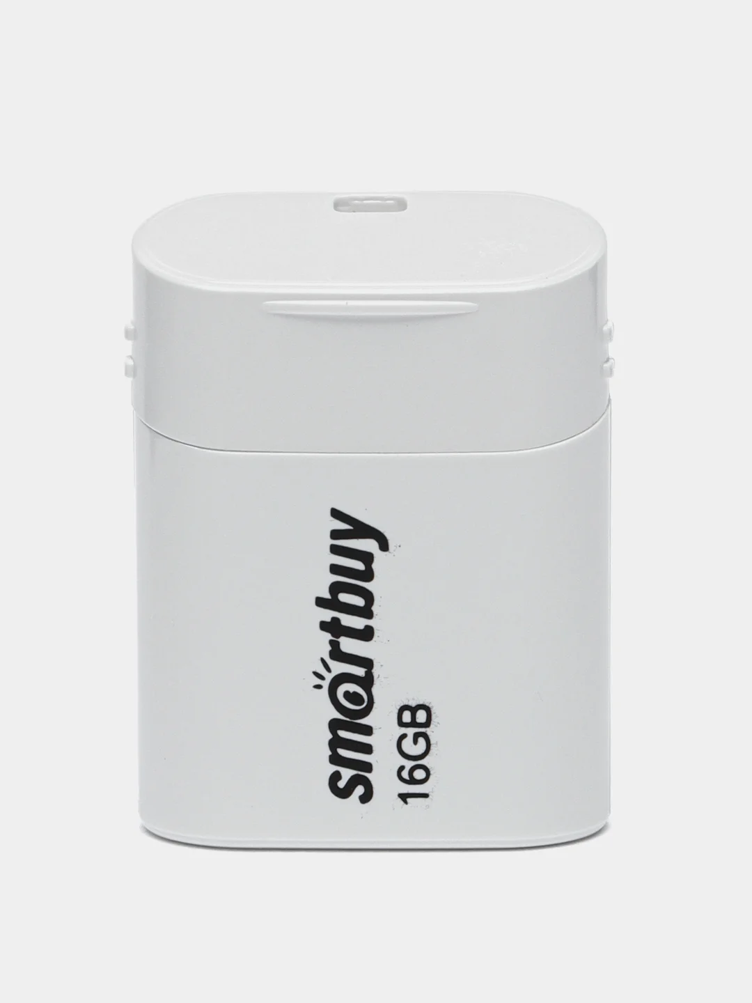 Белый флеш-накопитель USB 2.0 Smartbuy 16GB LARA