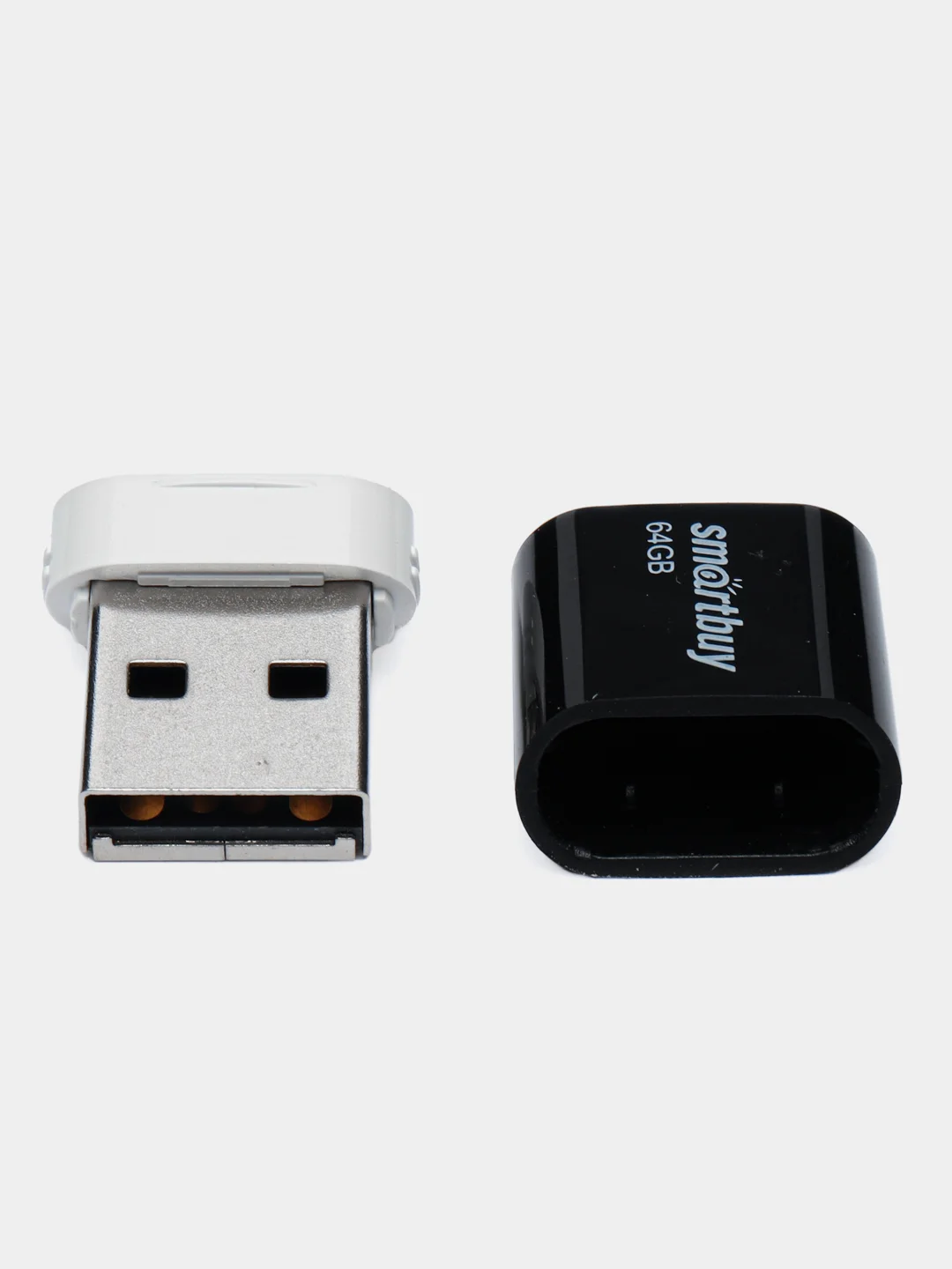 Черный флеш-накопитель USB 2.0 Smartbuy 64GB LARA
