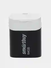 Черный флеш-накопитель USB 2.0 Smartbuy 64GB LARA