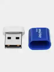 Синий флеш-накопитель USB 2.0 Smartbuy 64GB LARA