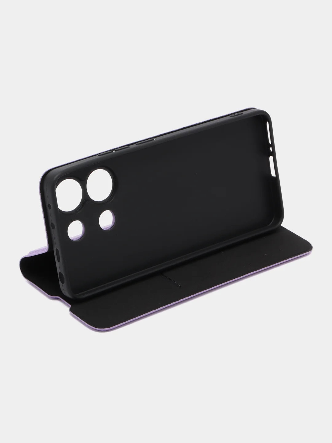 Фиолетовый чехол-книжка Xiaomi Redmi Note 13 4g / Сяоми Редми Нот 13 4Г