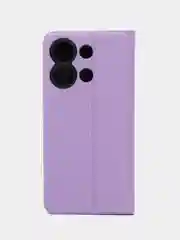 Фиолетовый чехол-книжка Xiaomi Redmi Note 13 4g / Сяоми Редми Нот 13 4Г
