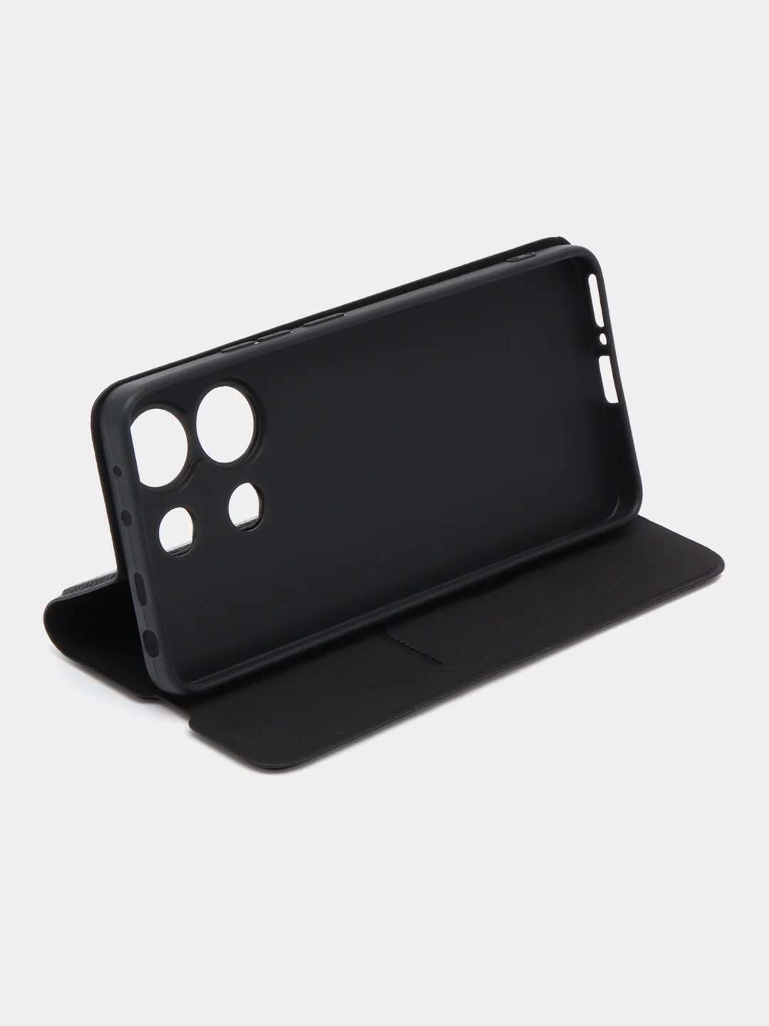 Черный чехол-книжка Xiaomi Redmi Note 13 4g / Сяоми Редми Нот 13 4Г