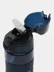Красный спортивная бутылка для воды,с трубочкой,  550 мл