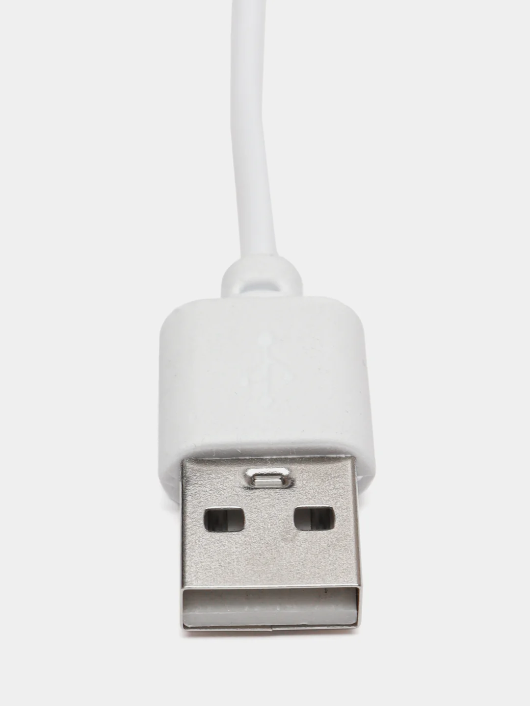 Белый вентилятор настольный бесшумный, USB, на прищепке