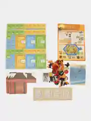Красный дополнение к игре Колонизаторы Catan, мореходы, города и рыцари, купцы и варвары