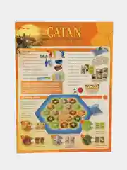 Красный дополнение к игре Колонизаторы Catan, мореходы, города и рыцари, купцы и варвары