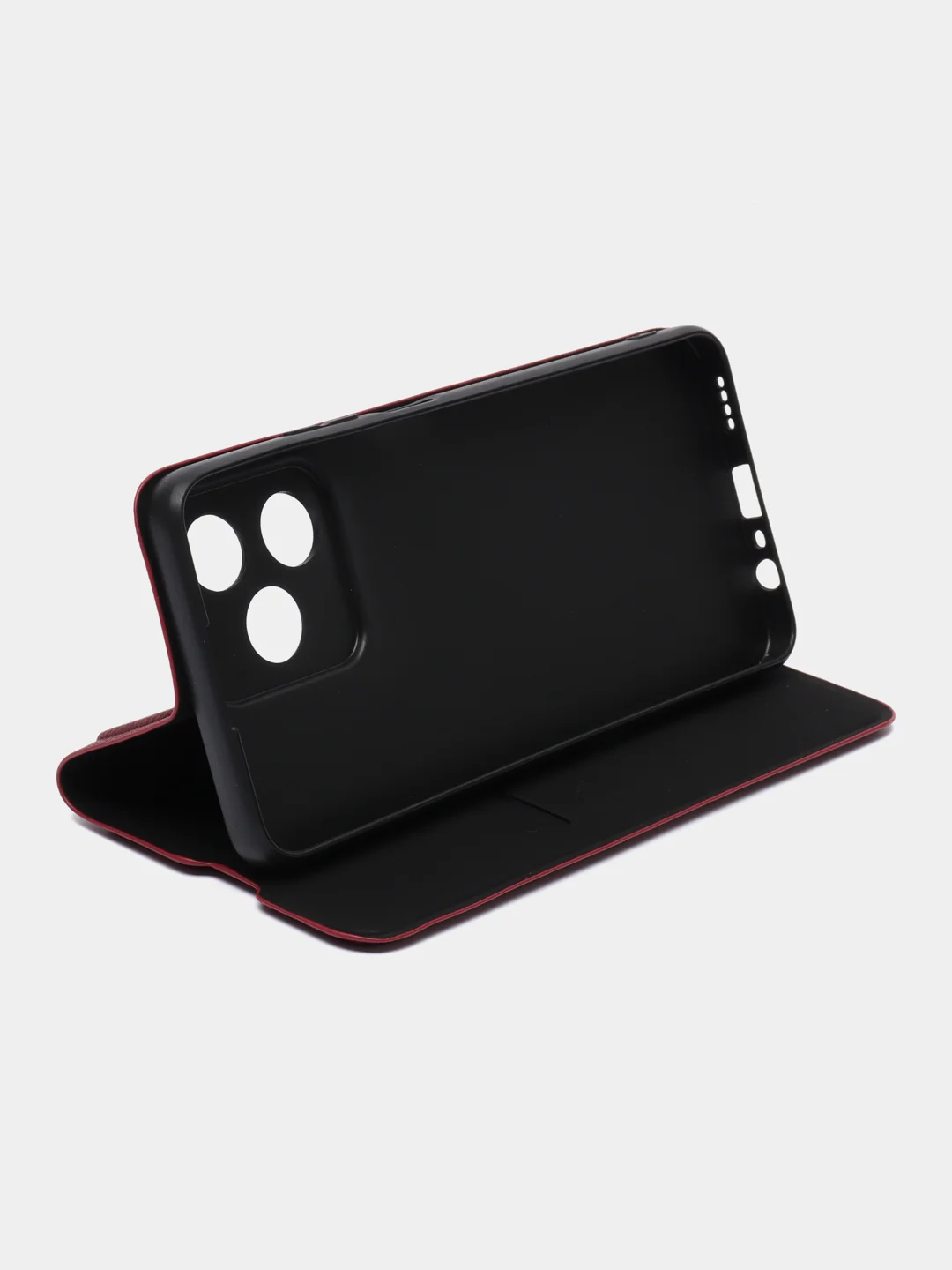 Бордовый чехол-книжка Realme C51, C53 / Реалми C51, С53 / Realme Note 50