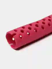 Розовый бигуди резиновые, набор 8 штук