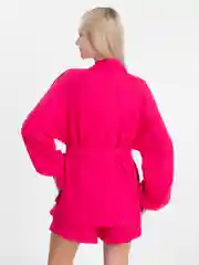 Розовый костюм женский летний,костюм рубашка шорты