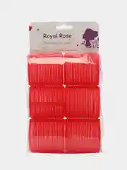 Красный бигуди-липучка д 55мм 6 шт. Royal Rose