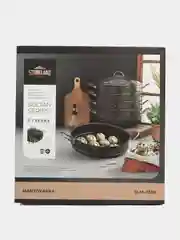 Черный мантоварка STONELAND