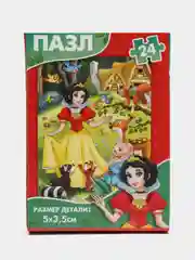 Желтый пазл "Детские сказки", 24 элемента, для девочек