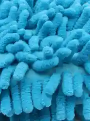 Белый полотенце для рук, круглое