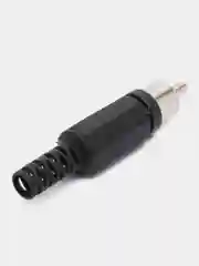 5 штук / 10 штук Разъем RCA штекер тюльпан пластик черный