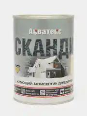 Акватекс Сканди, пропитка по дереву, цвет Топленое молоко, 0,75 л