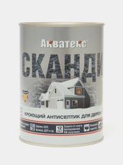 Акватекс Сканди, пропитка по дереву, цвет Альпийское утро, 0,75 л