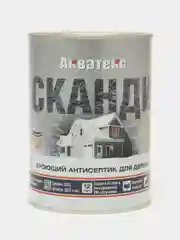 Акватекс Сканди, пропитка по дереву, цвет Альпийское утро, 0,75 л