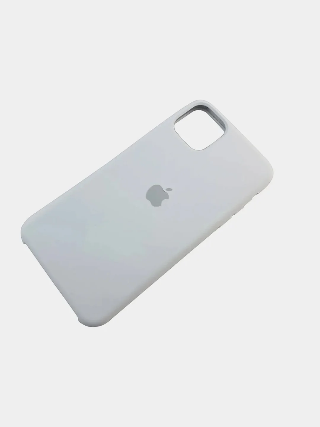 Серый металлик чехол Silicone Case для iPhone 11
