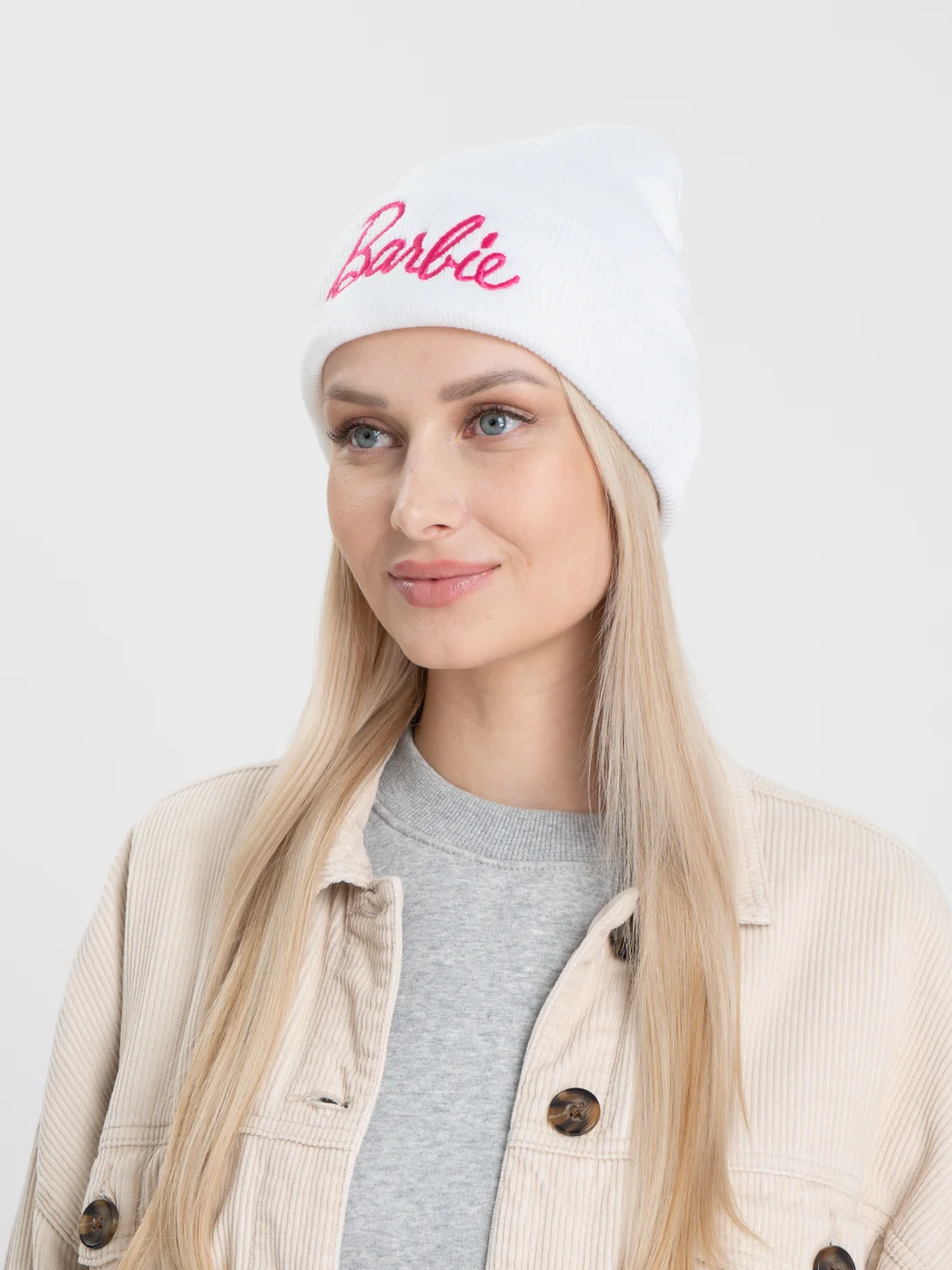 Шапка Barbie 54-60см (белая)