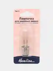 Лампочка для швейных машин, Hemline, 130.L (Тип C) цокольная, 22х65 мм, 15W, 220V