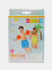 Светло-оранжевый нарукавники для плавания, 3-6 лет, 5-12 лет