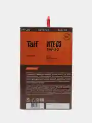 Taif Vite C3 5w-30 sn, масло моторное "Таиф", синтетическое, 4 л