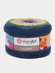 Пряжа YarnArt Flowers 55% хлопок 45% полиакрила 250г 1000 м, 1 моток цвет 257
