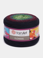 Пряжа YarnArt Flowers 55% хлопок 45% полиакрила 250г 1000 м, 1 моток цвет 266