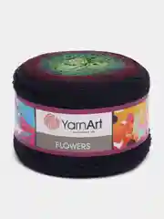 Пряжа YarnArt Flowers 55% хлопок 45% полиакрила 250г 1000 м, 1 моток цвет 266
