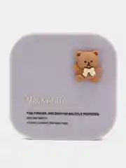 Бежевый тени с мишкой