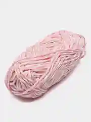 Пряжа Неоновая светящаяся в темноте розово-белый