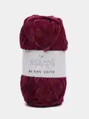Пряжа плюшевая Wolans Bunny Shine Mix № 19