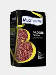 Фасоль МИСТРАЛЬ красная пестрая Пинто, 450 г